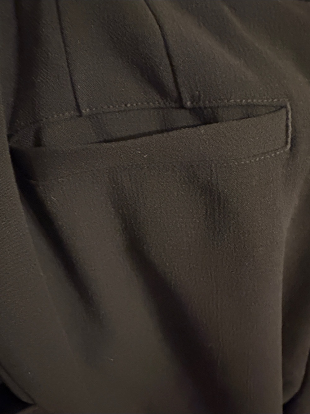 DKNY Black Pull-On Straight Leg Pants - Picture 8 of 11